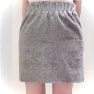 NWOT J crew gray   ❇️ mini skirt